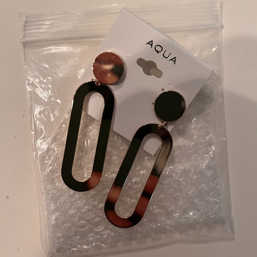 Drop Earrings (Geometric) by Aqua New in Packaging‎ - Picture 6 of 11